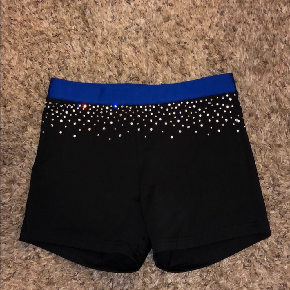 rhinestone shorts